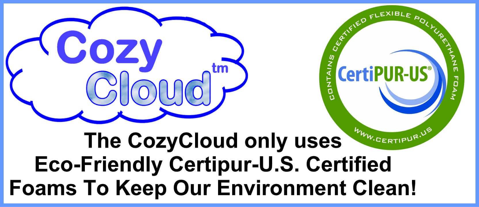 CozyCloud™ Original Bamboo Memory Foam Pillow – CozyCloud Sleep